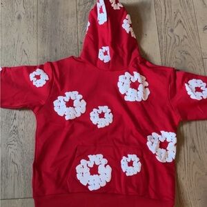 Denim Tears The Cotton Wreath Sweatshirt 'Red'